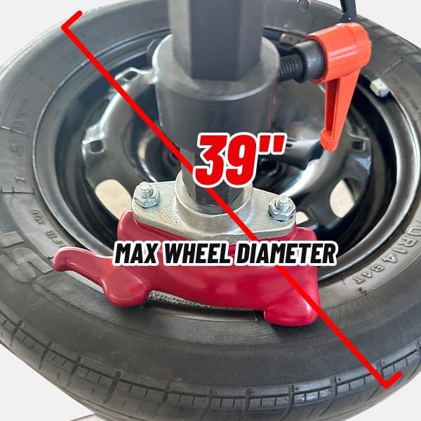 Mini Tire Changer Machine Tire Size 21" Max Wheel Diamter 39" Tire Changers Manual Tire Machine