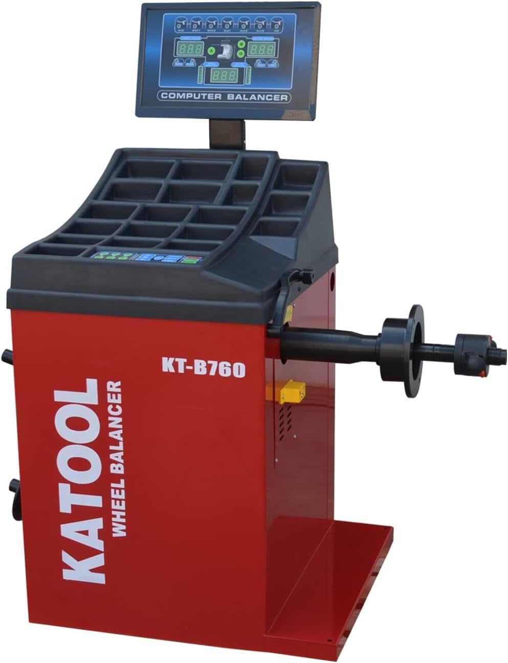 2.0HP Tire Changer Machine with Bead Blaster Tire Machine Tire Changer and Wheel Balancer Machine Combo KT-T810+KT-B760