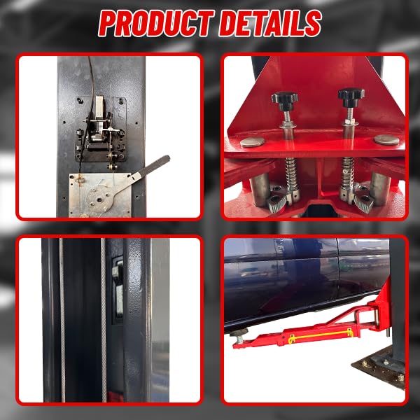 4.0HP 12000lbs Single Point Lock 2 Post Lift 220V AM120SD Car Lift Auto Lift Two Post Car Lift