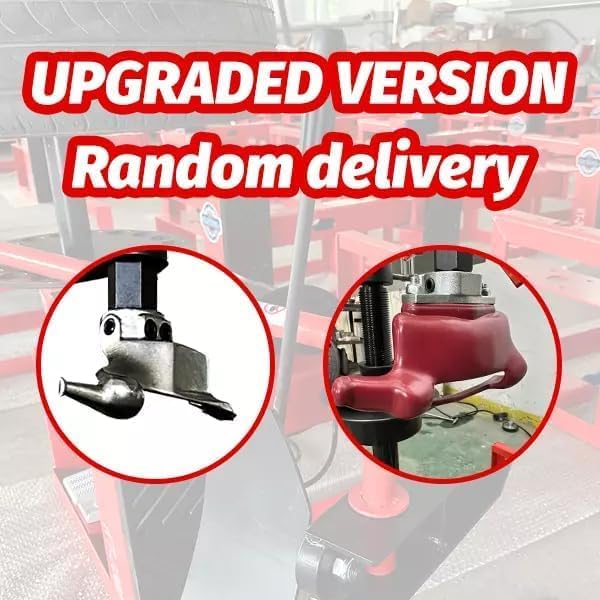 39" Max Wheel Diameter Mini Tire Changer Machine Tire Machine for Road Rescue, Shop Repair, and Home Garage, Red, KT-2002P