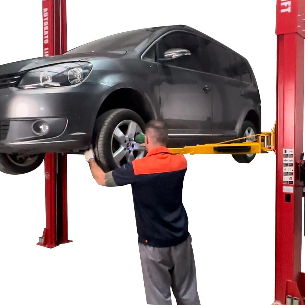 4.0HP 12000lbs 2 Post Lift Extra Height 167inch 220V Motor Two Post Clear Floor Car Lift Auto Lift Truck Lift