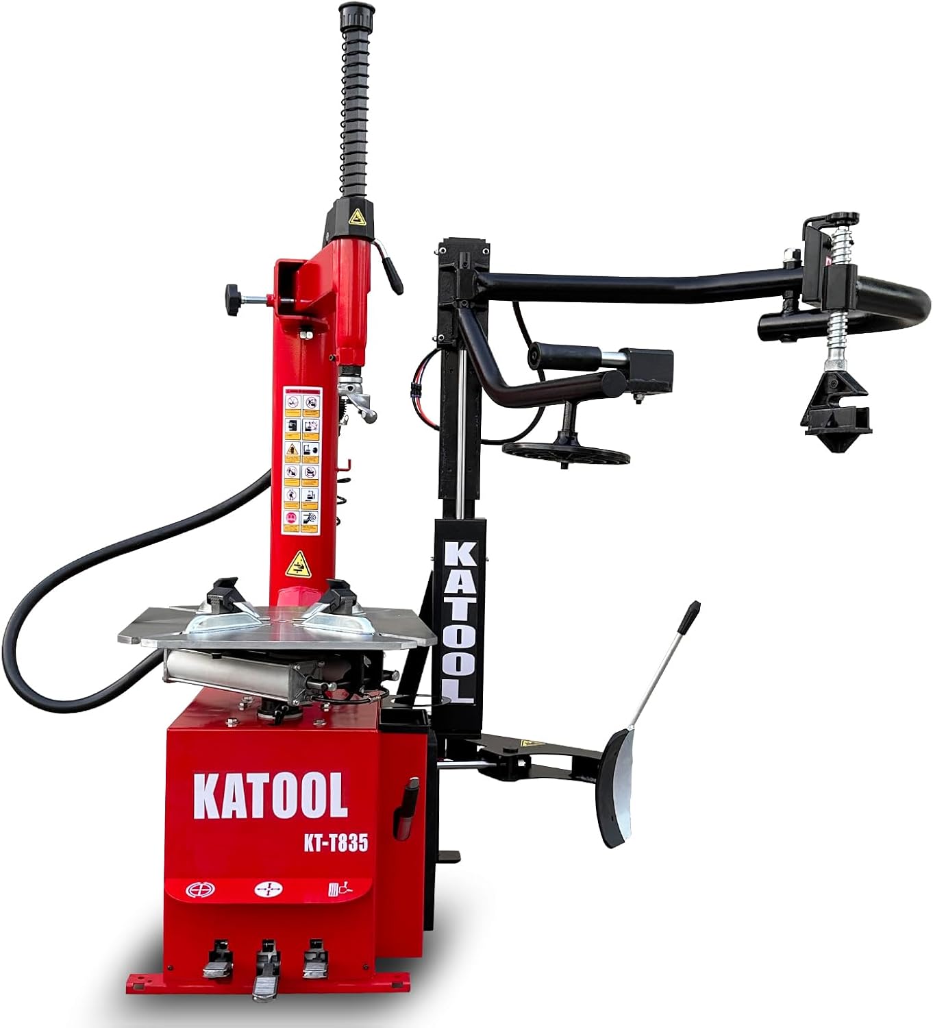 Tire Changer Wheel Machine KT-T835 Turn Table 28" and Wheel Balancer KT-B760(Automatic Measurement Ruler) Tire Repair Wheel Changers Tire Changers Combo
