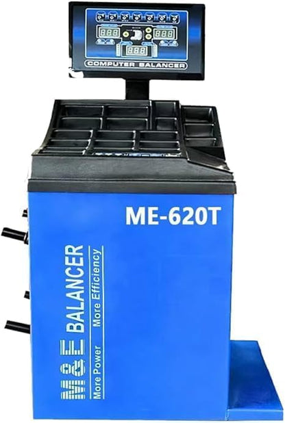 ME 2.0HP Tire Machine and Balancer Combo Tire Changer Machine Wheel Balancer Machine Wheel Changers Tire Changer Tire Machine (500combo)