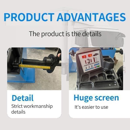 ME 2.0HP Tire Machine and Balancer Combo Tire Changer Machine Wheel Balancer Machine Wheel Changers Tire Changer Tire Machine (500combo)