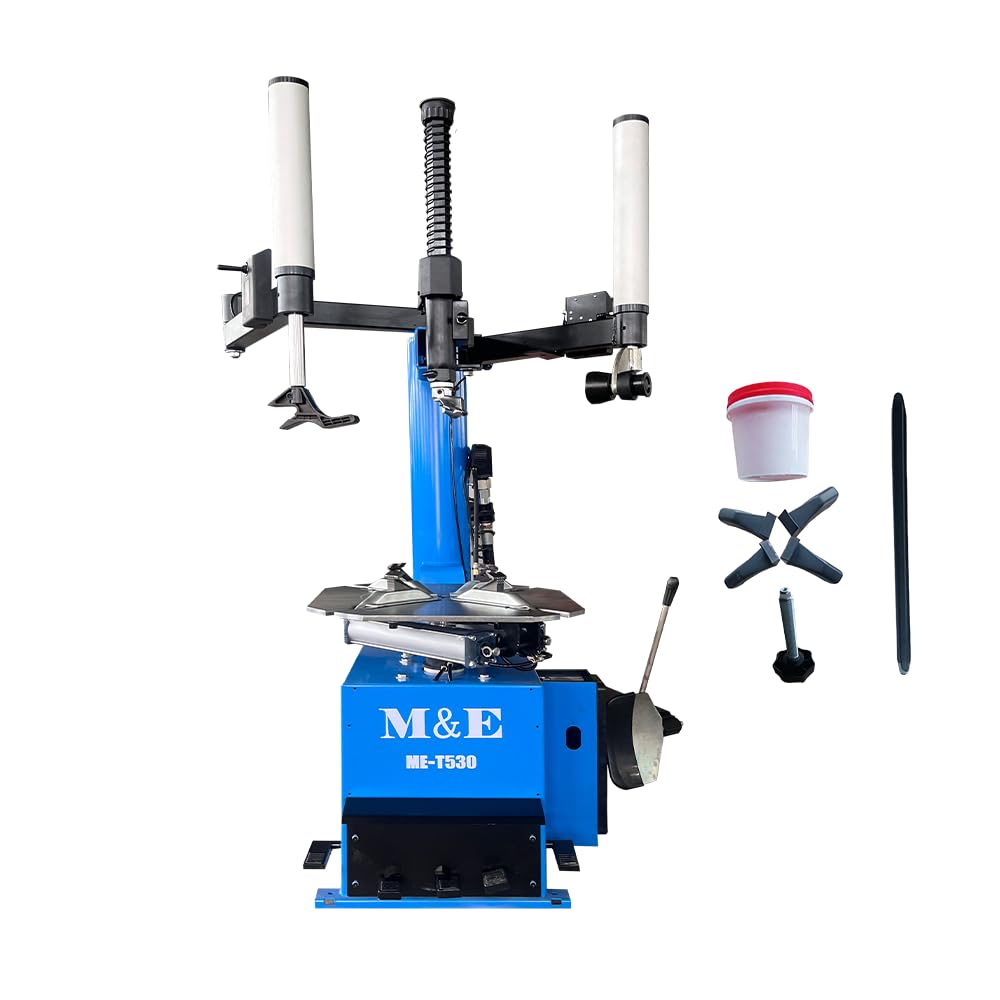 ME 2.0HP Tire Machine and Balancer Combo Tire Changer Machine Wheel Balancer Machine Wheel Changers Tire Changer Tire Machine (500combo)