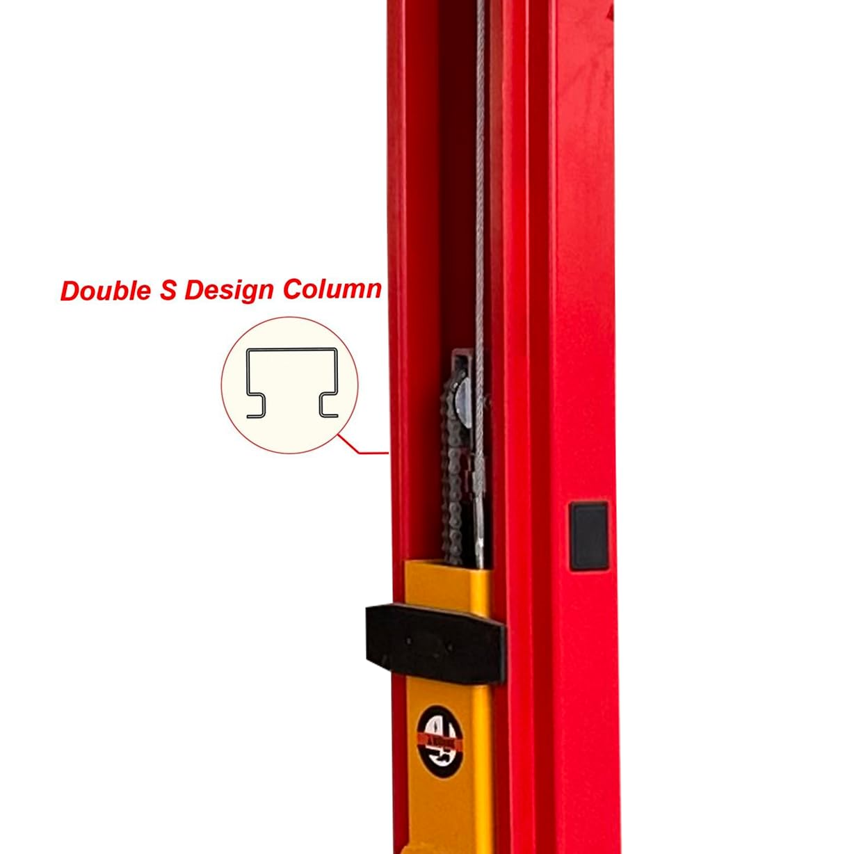 4.0HP 12000lbs Single Point Lock 2 Post Lift 220V AM120SD Car Lift Auto Lift Two Post Car Lift