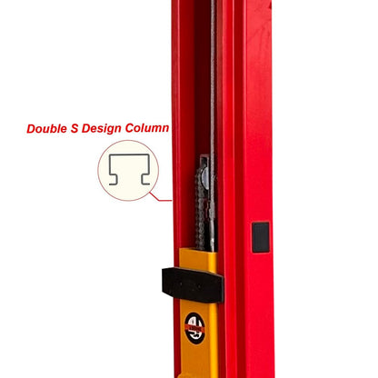 4.0HP 12000lbs Single Point Lock 2 Post Lift 220V AM120SD Car Lift Auto Lift Two Post Car Lift
