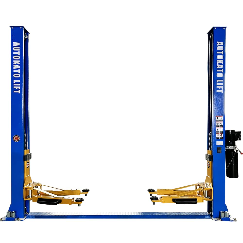 ME 10000lbs 2 Post Lift Car Lift Automotive Lift 2 Post Car Lift Hoist Equipment for Garage Shop Repair
