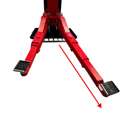11000lbs 2 Post Car Lift Auto Lift 2 Post Lift Car Lifts for Home Garage (11000lbs Lift)