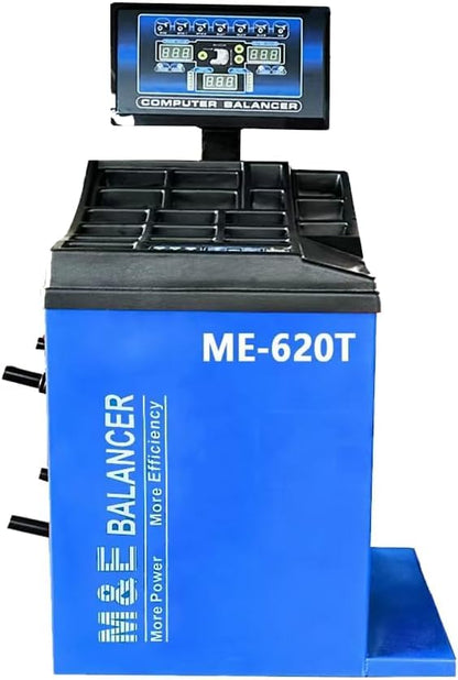 ME 2.0HP Tire Machine and Balancer Combo Tire Changer Machine Wheel Balancer Machine Wheel Changers Tire Changer Tire Machine (500combo)