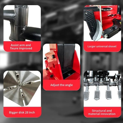 2.0HP Tire Changer Machine with Bead Blaster Rim Clamp 14"-24" KT-T830W Tire Changer Wheel Changers Machine (KT-T830W)