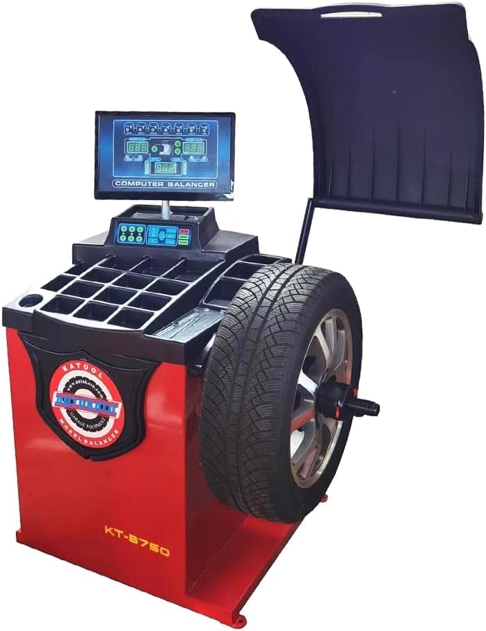 2.0HP Tire Changer Machine with Bead Blaster Tire Machine Tire Changer and Wheel Balancer Machine Combo KT-T810+KT-B760