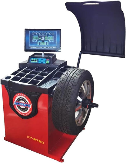 2.0HP Tire Changer Machine with Bead Blaster Tire Machine Tire Changer and Wheel Balancer Machine Combo KT-T810+KT-B760