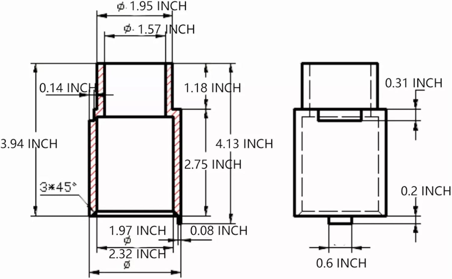 Lift Height Extensions Extensions for The 2 Post Lift