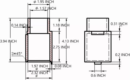 Lift Height Extensions Extensions for The 2 Post Lift