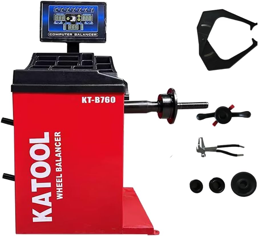 2.0 HP Motor Bead Blaster Tire Changer Machine Wheel Balancer Combo Tire Machine 24 Rim Wheel Tire Changer Wheel Changers