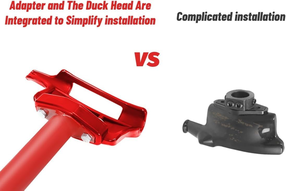 Upgrade Manual Tire Changer Duck Head Kit with Duck Head Tire Changer Compatible with Most Car Tires