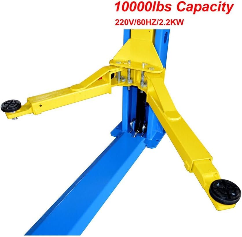 ME 10000lbs 2 Post Lift Car Lift Automotive Lift 2 Post Car Lift Hoist Equipment for Garage Shop Repair