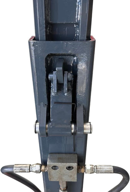 Portable Mid Rise Scissor Lift 6000LBS Lifting Capacity AK-X66 MAX. Lifting Height 48" Scissor Car Lift Scissor Jack for Home Garage and Shop