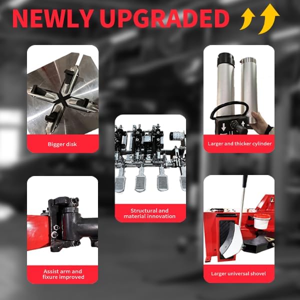2.0 HP Motor Bead Blaster Tire Changer Machine Wheel Balancer Combo Tire Machine 24 Rim Wheel Tire Changer Wheel Changers