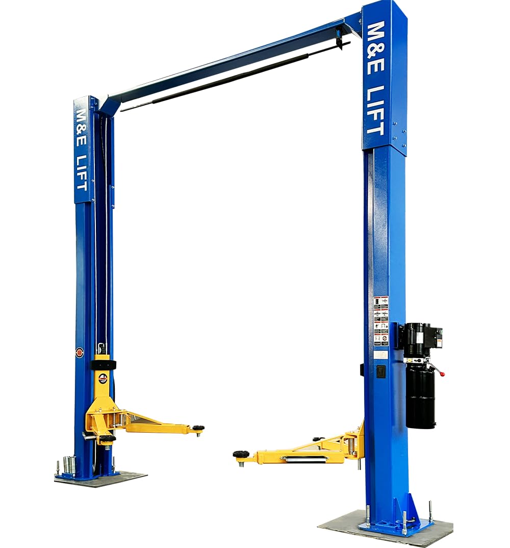 11000lbs 2 Post Car Lift Auto Truck Hoist Two/2 Post Lift Auto Lifts for Home Garage Shop (11000lbs)