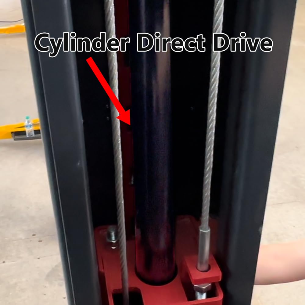 11000lbs 2 Post Car Lift Auto Lift 2 Post Lift Car Lifts for Home Garage (11000lbs Lift)