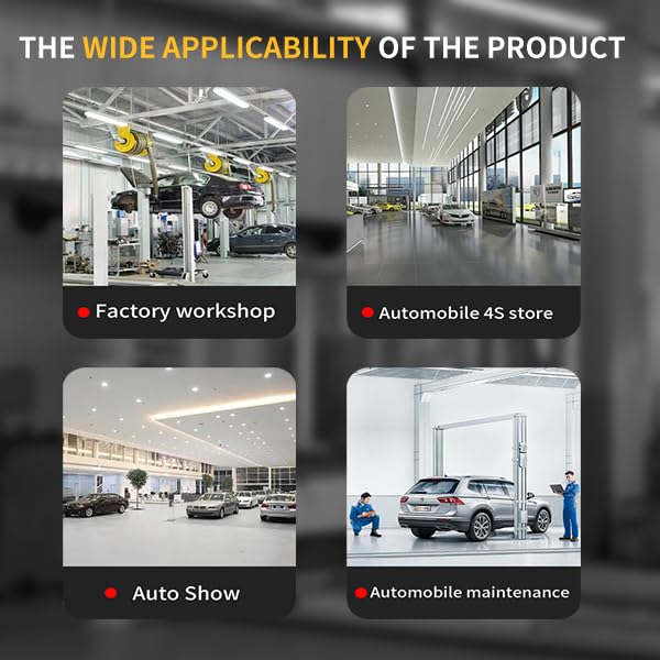 11000lbs 2 Post Car Lift Auto Lift 2 Post Lift Car Lifts for Home Garage (11000lbs Lift)