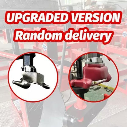 39" Max Wheel Diameter Mini Tire Changer Machine Tire Machine for Road Rescue, Shop Repair, and Home Garage, Red, KT-2002P