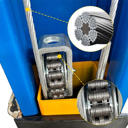 11000lbs 2 Post Car Lift Auto Lift 2 Post Lift Car Lifts for Home Garage (11000lbs Lift)