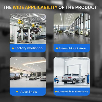 11000lbs 2 Post Car Lift Auto Lift 2 Post Lift Car Lifts for Home Garage (11000lbs Lift)