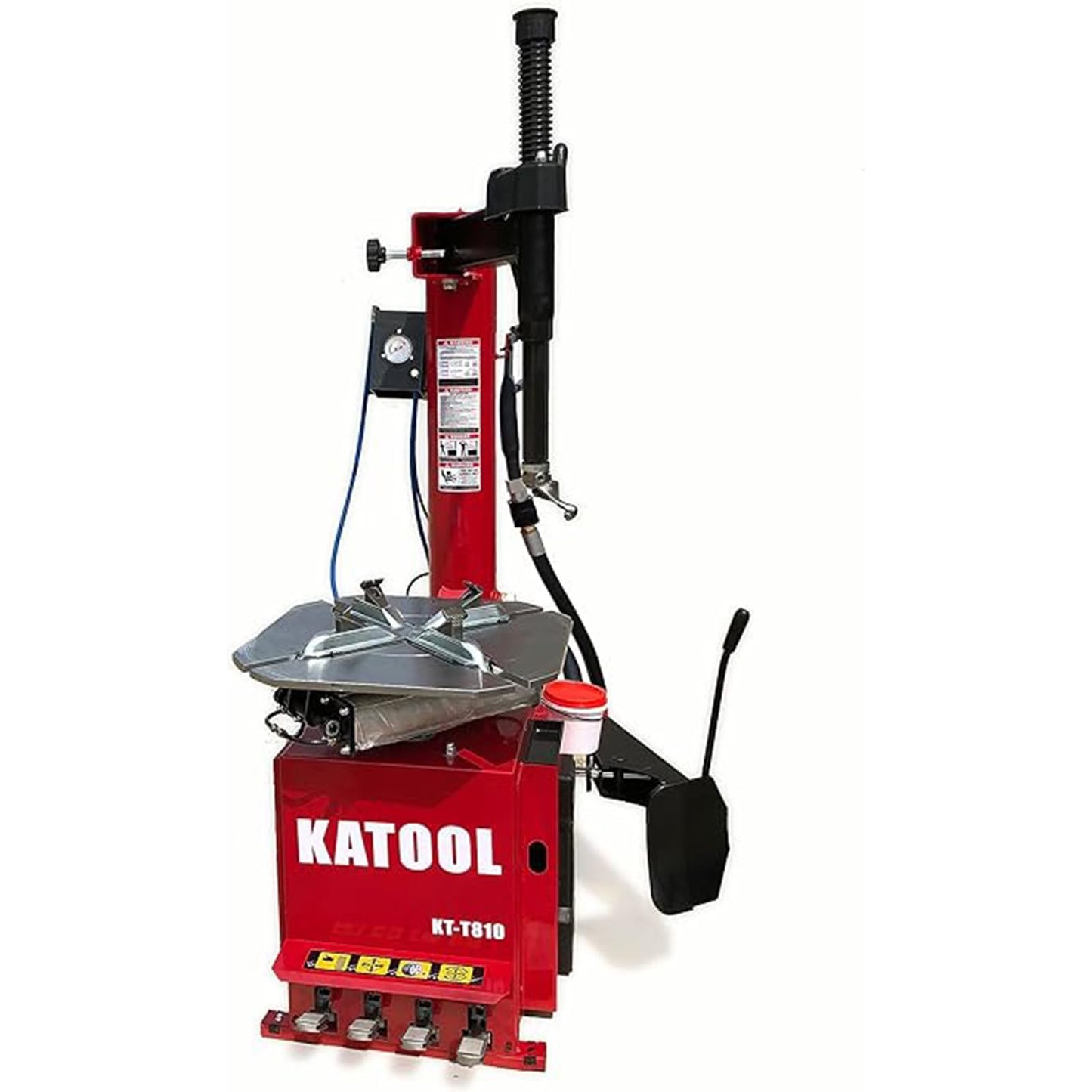 2.0HP Bead Blaster 24" Clamping Tire Changer Machine with 4 Aluminum Pedal KT810 Wheel Changer Tire Changer Machine Garage Equipment Auto Repair
