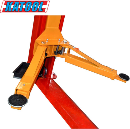 10000 lbs 2 Post Car Lift 2 Posts Lift Auto Lift with Floor Plate for Shop Repair or Home Garage