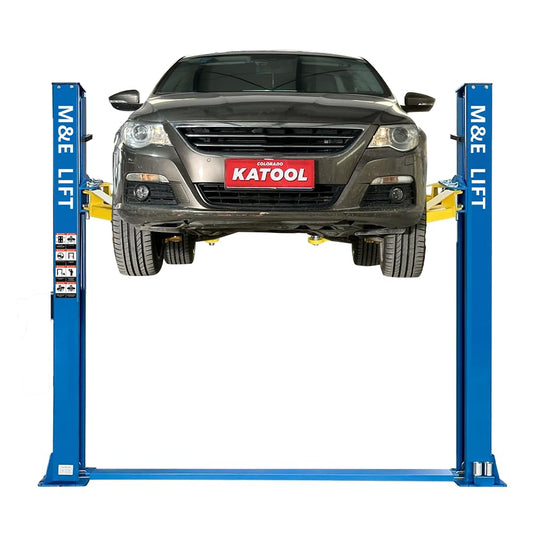 9000lbs 2 Post Car Lift Two/2 Post Lift Car Lift Automotive Lift for Repair Shop (220v)