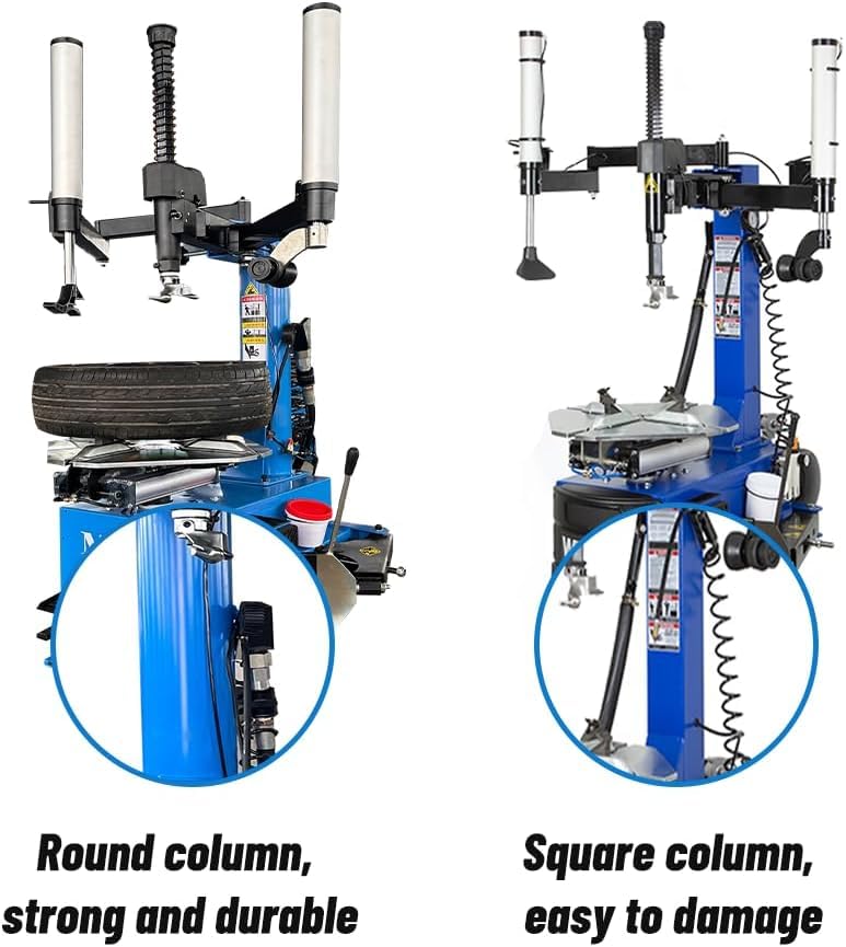 ME 2.0HP Tire Machine and Balancer Combo Tire Changer Machine Wheel Balancer Machine Wheel Changers Tire Changer Tire Machine (500combo)