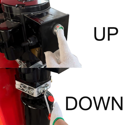 4.0HP 12000lbs Single Point Lock 2 Post Lift 220V AM120SD Car Lift Auto Lift Two Post Car Lift