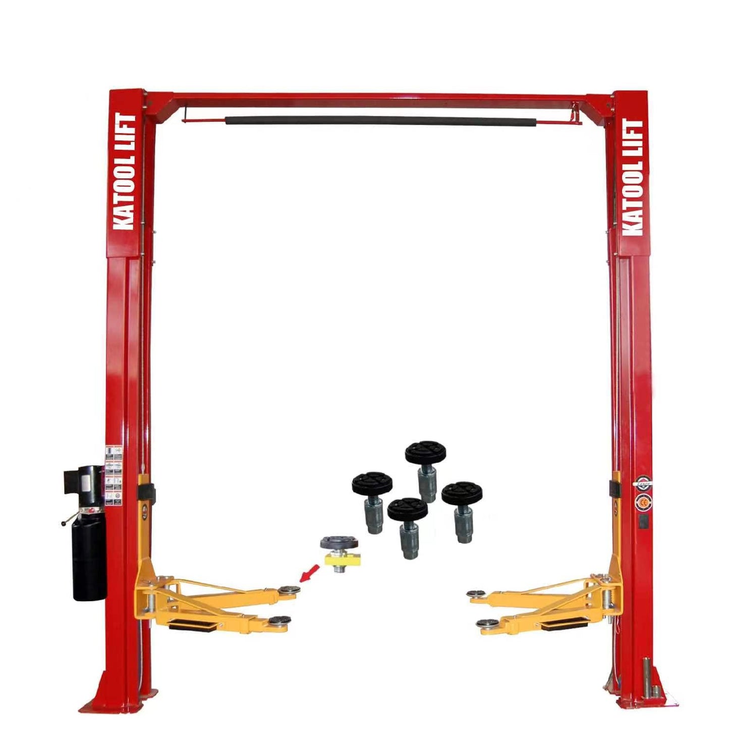 11000lbs 2 Post Car Lift Auto Truck Hoist Two/2 Post Lift Auto Lifts for Home Garage Shop (11000lbs)