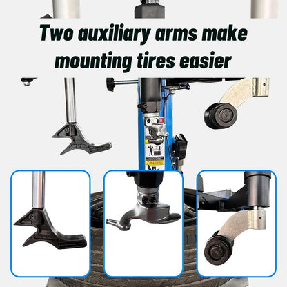 ME 2.0HP Tire Machine and Balancer Combo Tire Changer Machine Wheel Balancer Machine Wheel Changers Tire Changer Tire Machine (500combo)