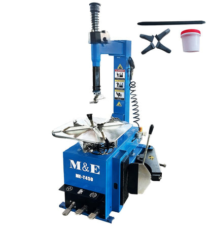 ME 2.0HP Tire Machine and Balancer Combo Tire Changer Machine Wheel Balancer Machine Wheel Changers Tire Changer Tire Machine (500combo)