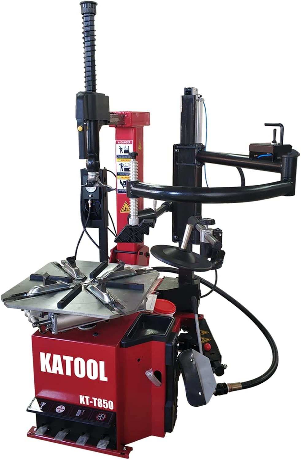 2.0HP Bead Blaster 24" Clamping Tire Changer Machine with 4 Aluminum Pedal KT810 Wheel Changer Tire Changer Machine Garage Equipment Auto Repair
