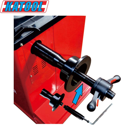 2.0HP Bead Blaster 24" Clamping Tire Changer Machine with 4 Aluminum Pedal KT810 Wheel Changer Tire Changer Machine Garage Equipment Auto Repair