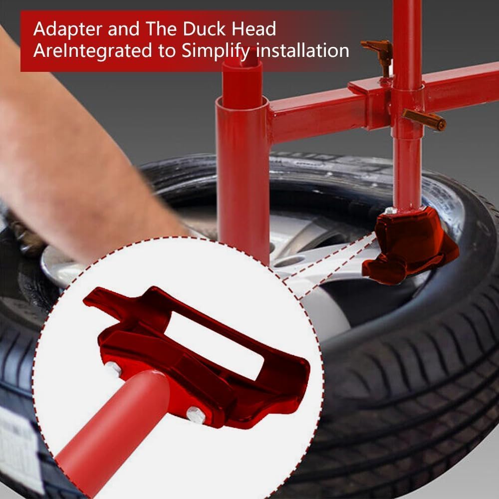 Upgrade Manual Tire Changer Duck Head Kit with Duck Head Tire Changer Compatible with Most Car Tires