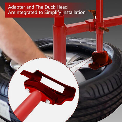 Upgrade Manual Tire Changer Duck Head Kit with Duck Head Tire Changer Compatible with Most Car Tires