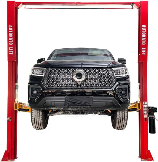 4.0HP 12000lbs 2 Post Lift Extra Height 167inch 220V Motor Two Post Clear Floor Car Lift Auto Lift Truck Lift