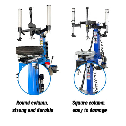 ME 2.0HP Tire Machine and Balancer Combo Tire Changer Machine Wheel Balancer Machine Wheel Changers Tire Changer Tire Machine (500combo)