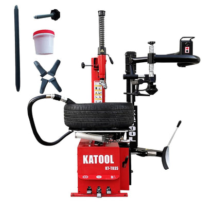 2.0HP Tire Changer Machine with Bead Blaster Rim Clamp 14"-24" KT-T830W Tire Changer Wheel Changers Machine (KT-T830W)