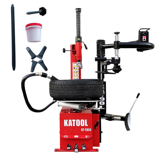 2.0HP Tire Changer Machine with Bead Blaster Rim Clamp 14"-24" KT-T830W Tire Changer Wheel Changers Machine (KT-T830W)