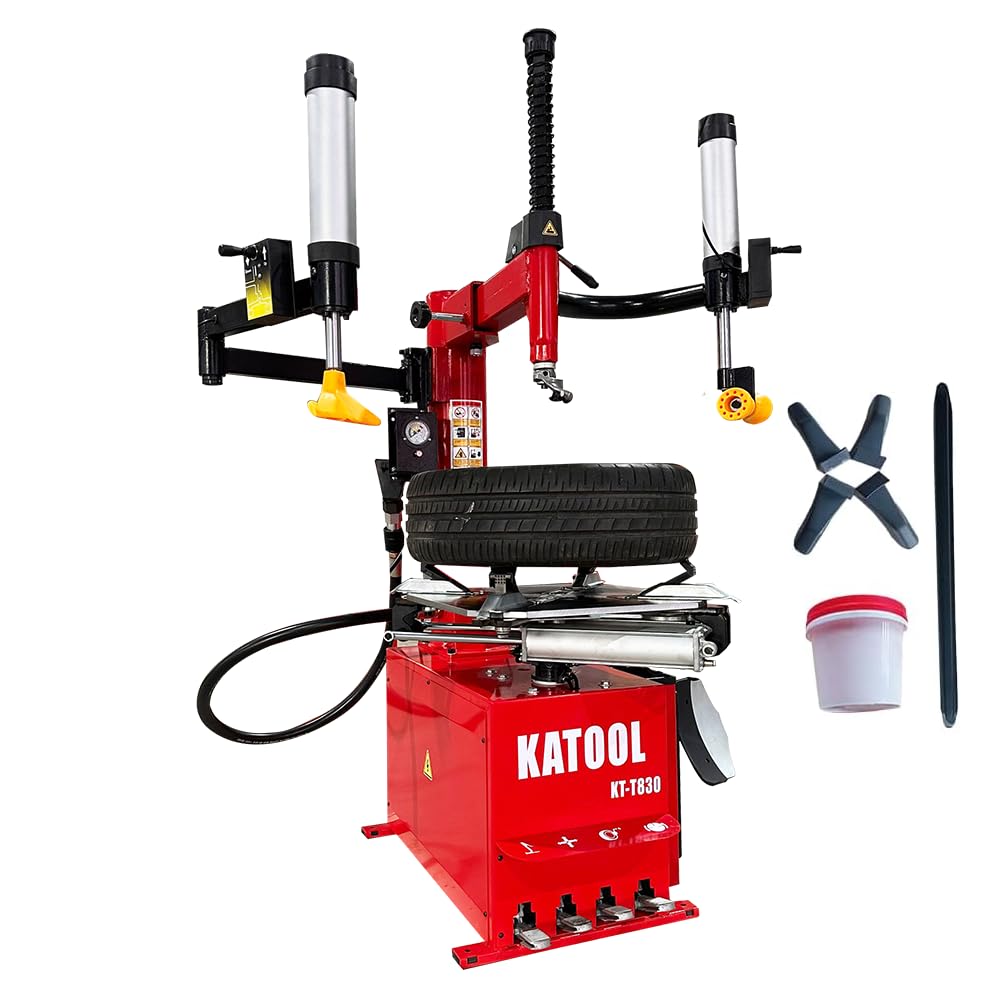 2.0HP Tire Changer Machine with Bead Blaster Tire Machine Tire Changer and Wheel Balancer Machine Combo KT-T810+KT-B760