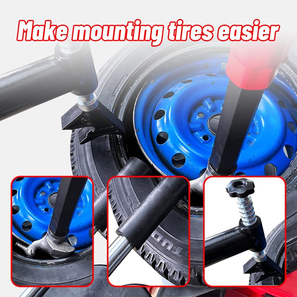 Professional 28" Turn Table Tire Changer Machine Combo with Bead Blaster Wheel Balancer Machine Tire Machine Wheel Changers