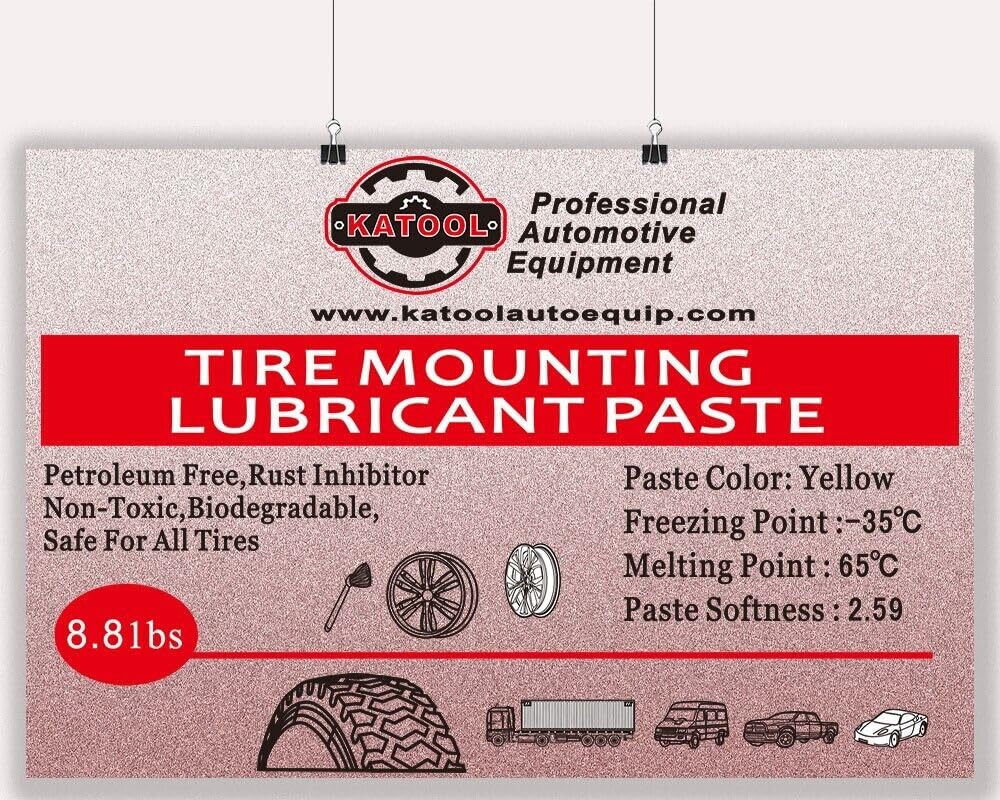 8.8Lbs Tire mounting Lubricant Paste for Easier Mounting of All Tire Lube Tire Demounting Lube Tire Changer Machine Lube