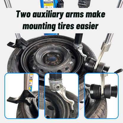 ME 2.0HP Tire Machine and Balancer Combo Tire Changer Machine Wheel Balancer Machine Wheel Changers Tire Changer Tire Machine (500combo)